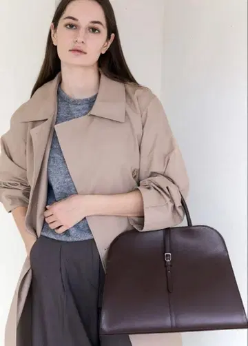 MONOROW BLANC LARGE BURGUNDY BROWN
