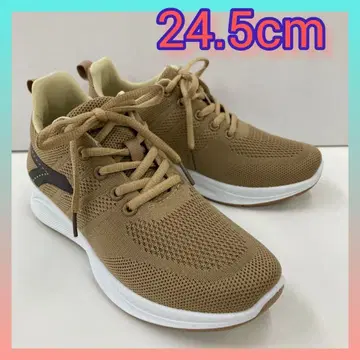 24.5cm 새상품 여성용 스니커즈 굴곡 러닝화 oak