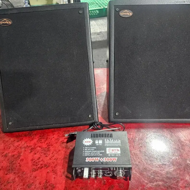Klipsch 스피커 + 300W 앰프 세트40~49cm