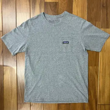 patagonia 티셔츠 M 그레이