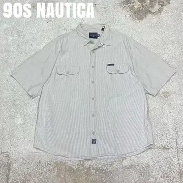 *7686 90s NAUTICA 노티카 반팔 셔츠