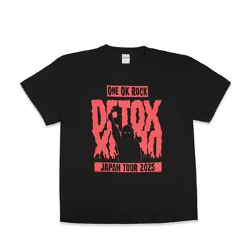 ONE OK ROCK detox 라이브 티셔츠