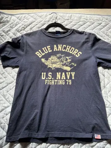 U.S. NAVY BLUE ANCHORS 셔츠