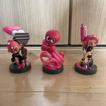 amiibo 스플래툰 문어, 문어보이, 문어걸 세트