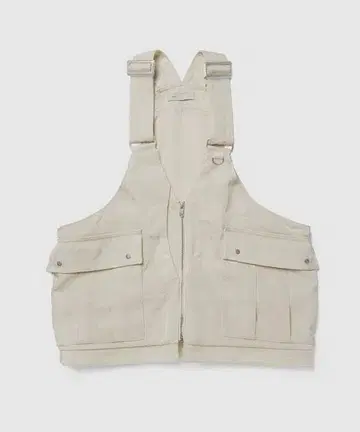 [ ENOF ] twill bag vest