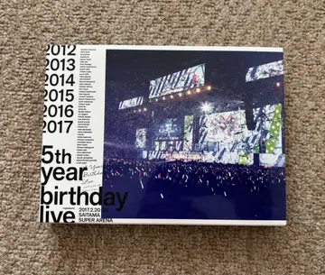 5th year birthday live Blu-ray 완전 생산 한정판