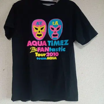 Aqua Timez 2010년 team AQUA 한정판 투어 T셔츠