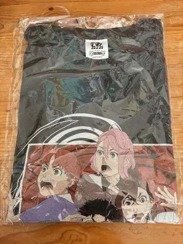 다다단 롱T L 사이즈 애니메이션T 빈티지 가공 티셔츠