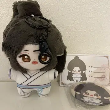 천관사복 사련 봉제 인형 참 12cm 불가사리 모양 체인 포함
