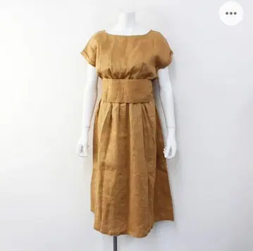 SLOBE IENA 슬로브 이에나 커머 벨트 린넨 원피스
