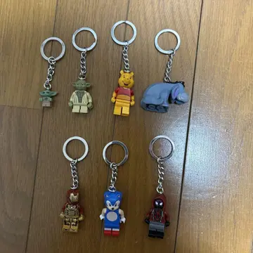 LEGO 캐릭터 키링 7세트