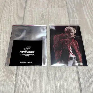 FANTASTICS 야기 유세이 포토 카드 콜라보 카페