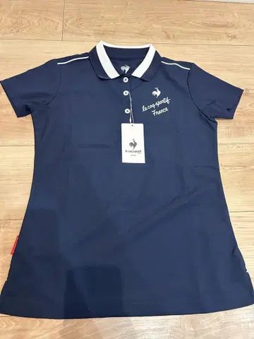 le coq sportif 네이비 피케 셔츠 [세트 할인 있음]