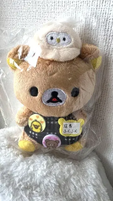 리락쿠마 스토어 점장 손바닥 봉제인형 이케부쿠로 후쿠후쿠 점장