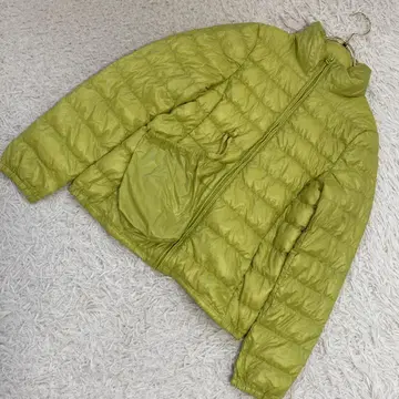 [고품질] UNIQLO 프리미엄 다운 라이트 그린 S 울트라 라이트