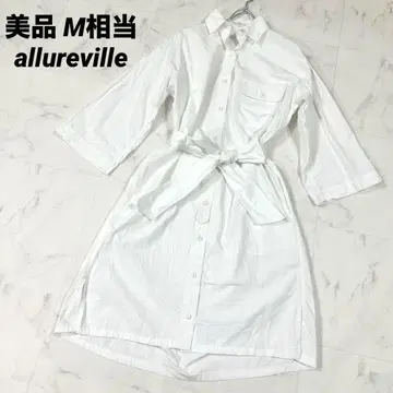 [새상품급] allureville 알아바일 셔츠 원피스 벨트 M 상당