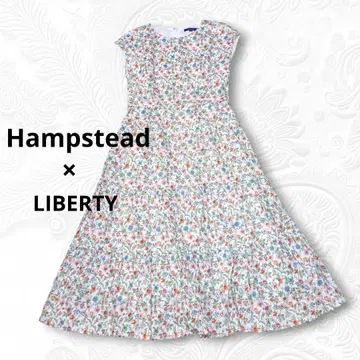 Hampstead 햄스테드 리버티 꽃무늬 원피스 프렌치 슬리브