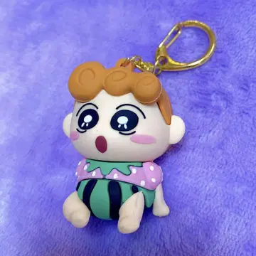 짱구는 못말려 우리들의 공룡일기 해바라기 키링