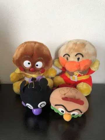 호빵맨 레트로 봉제 인형 묶음 판매