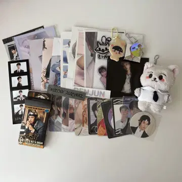 nctdream 런쥔 트레이딩 카드 봉제 인형 모음