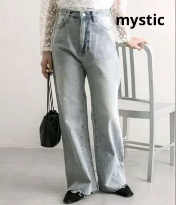 mystic 미스틱 데님 컷오프 플레어 1