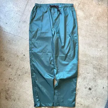 레어템 EDDIE BAUER 나일론 팬츠 블랙 택 80년대~