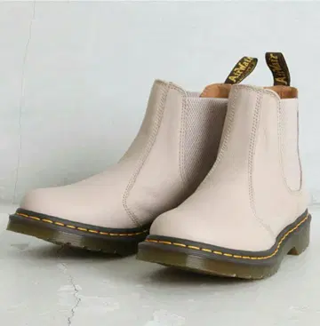 Dr. Martens 사이드 고어 부츠 2976 첼시 베이지 24cm