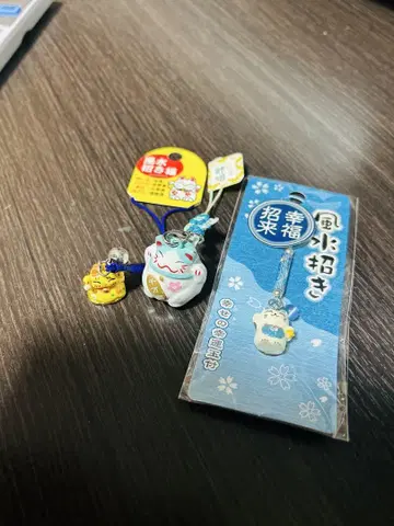 지역 스트랩! 복을 부르는 마네키네코