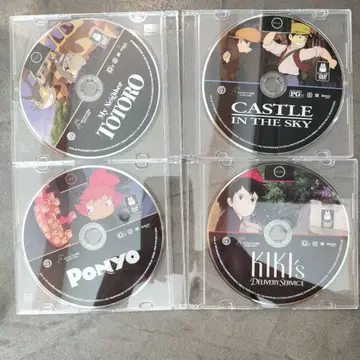 스튜디오 지브리 DVD 4 작품 세트