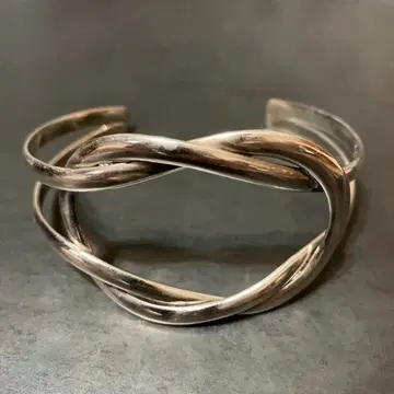 SILVER925 KNOT BIG BANGLE / 실버 / 팔찌