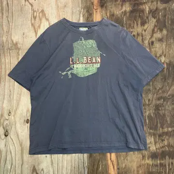 L.L.BEAN 티셔츠 백팩 네이비 페이드 아웃도어 XXL