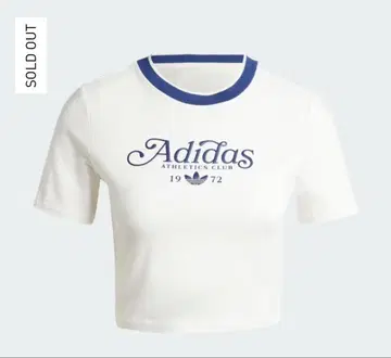 Adidas Athletics Club 크롭 T셔츠