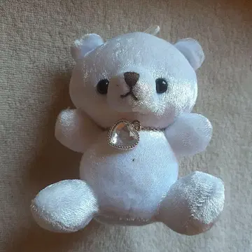 화이트 곰 봉제 인형
