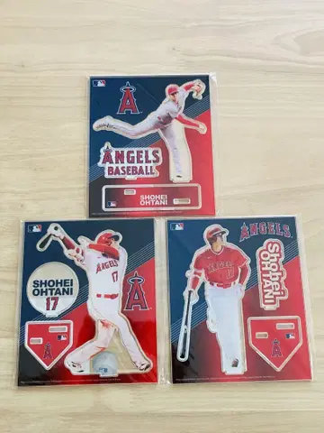 Shohei Ohtani 아크릴 스탠드 3세트