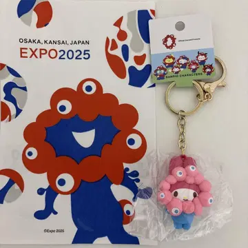 EXPO2025 먘먘 산리오 입체 키링 마이멜로디