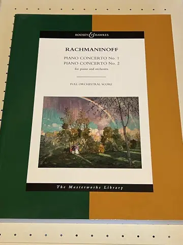 [악보] 라흐마니노프 피아노 협주곡 제1번 제2번 풀 스코어
