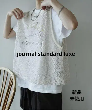 새상품 미사용 journal standard luxe 메쉬 베스트