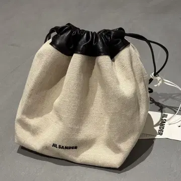 미사용 새상품 JIL SANDER 드로우 스트링 백 숄더백