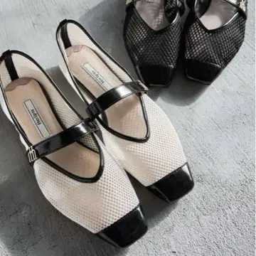 Mary Jane Mesh Flats Her lip to 펌프스