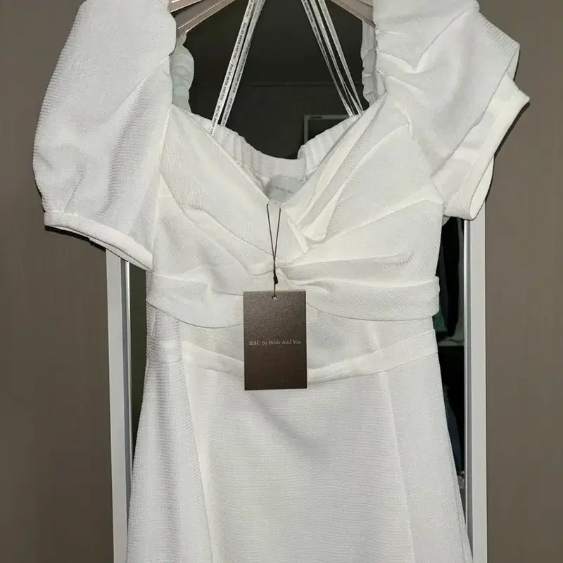 브라이드앤유 aimee dress 셀프웨딩 휴양지 원피스