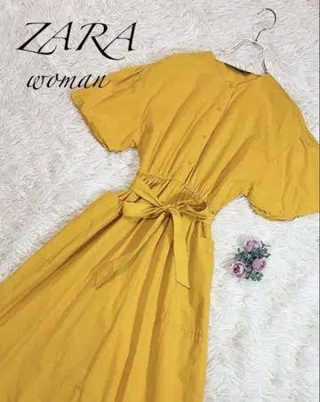 ZARA woman 자라 맥시 원피스 코튼 100% 심플