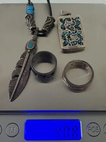 실버 925 액세서리 세트 40.8g