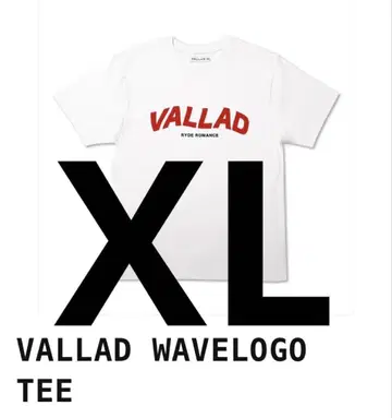 VALLAD WAVELOGO TEE 화이트 XL