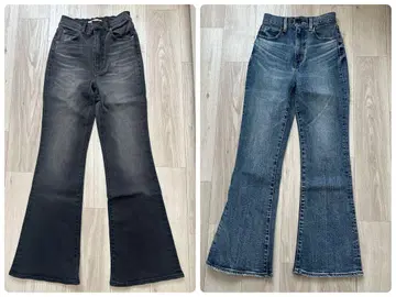 MOUSSY 플레어 데님 2색 세트 23인치