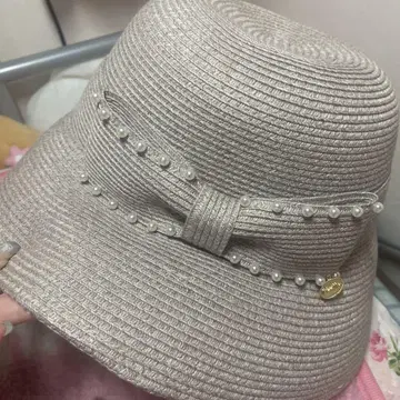 리본 밀짚모자