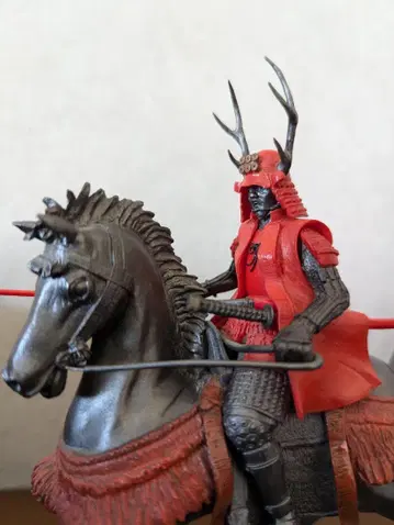 ART KENSIN 사나다 유키무라 기마상 피규어