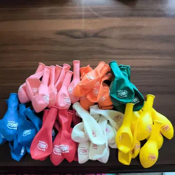 긴다코 컬러풀 풍선