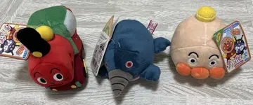 [미사용 새상품] 호빵맨 프리티 빈즈 봉제 인형 세트