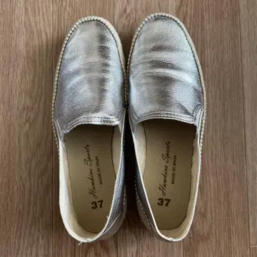 슬립온 스니커즈 실버 37