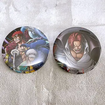 ONEPIECE DAY 바운티 러쉬 캔뱃지 샹크스 로우 & 키드